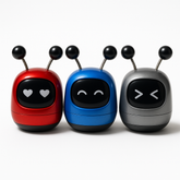 Mini Robot Car Dashboard Perfume Diffuser – 3-in-1 Combo Pack